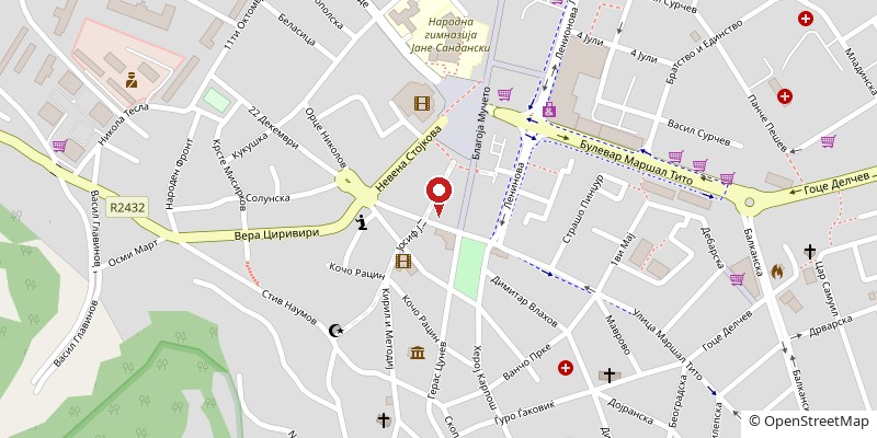 Мапа: Apteka Altea Strumica